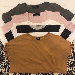 4 pack multiple brands T-shirts